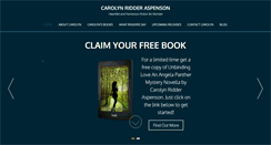 Desktop Screenshot of carolynridderaspenson.com
